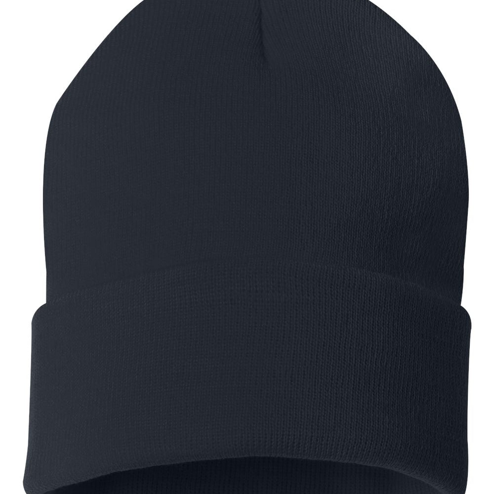 Sportsman Solid 12" Cuffed Beanie SP12