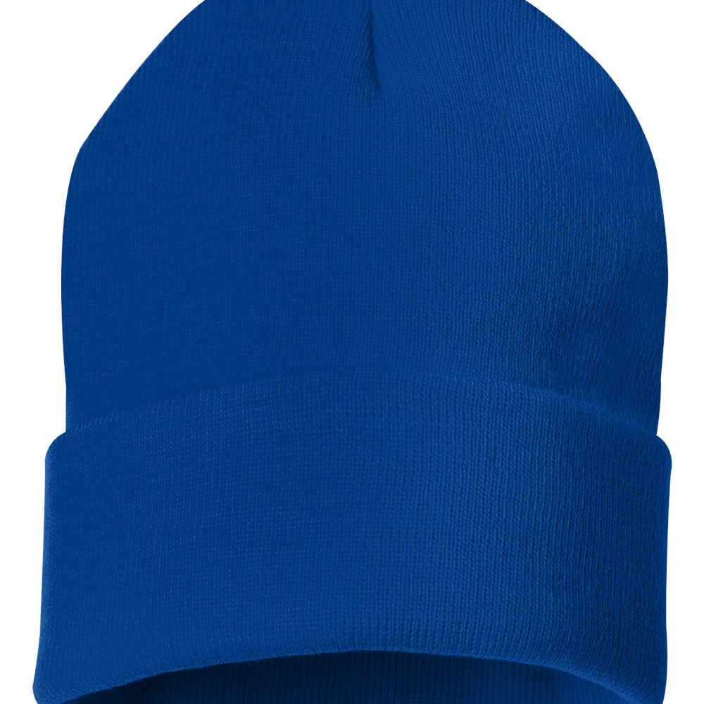 Sportsman Solid 12" Cuffed Beanie SP12