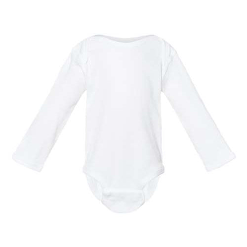 Rabbit Skins - Infant Long Sleeve Baby Rib Bodysuit