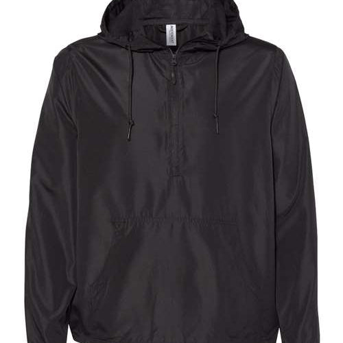 Independent Lightweight Quarter-Zip Windbreaker Pullover Jacket